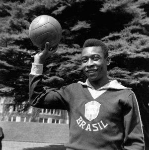Pelé, em maio de 1963