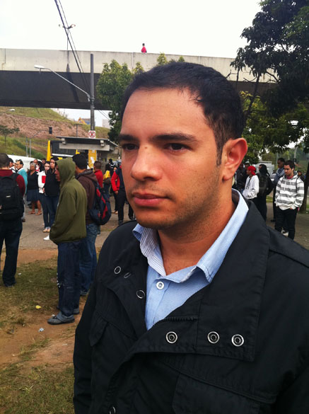Diego Marcello, 23 anos, analista de sistemas