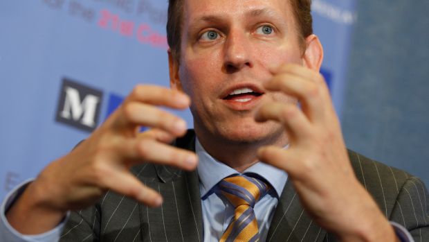 Peter Thiel, cofundador do sistema Pay-Pal: parte dos papéis já foram negociados