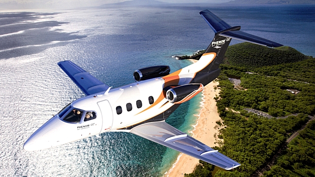 Embraer adaptou o modelo Phenom ao gosto dos clientes da NetJets
