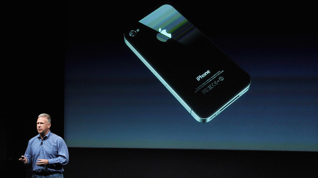 Phil Schiller, vice-presidente de marketing de produtos da Apple: novo iPhone