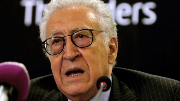 Lakhdar Brahimi em maio de 2012. O ex-ministro das Relações Exteriores da Argélia será o novo enviado na ONU na Síria