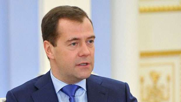 Medvedev destacou que a questão não depende dele
