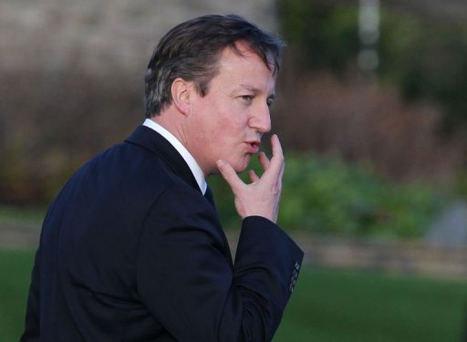 O primeiro-ministro britânico, David Cameron