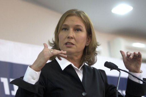 Tzipi Livni anuncia sua volta à política em Tel Aviv em 27 de novembro