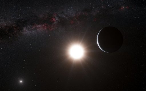 Tau Ceti, da Constelação da Baleia, é próxima do nosso sol (12 anos-luz) e muito semelhante, em massa e irradiação