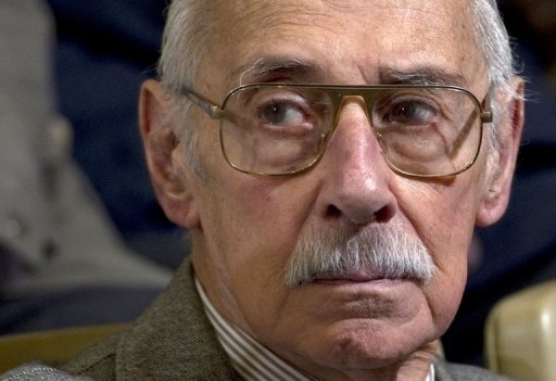 (2010) Jorge Videla, durante seu julgamento em Cordoba