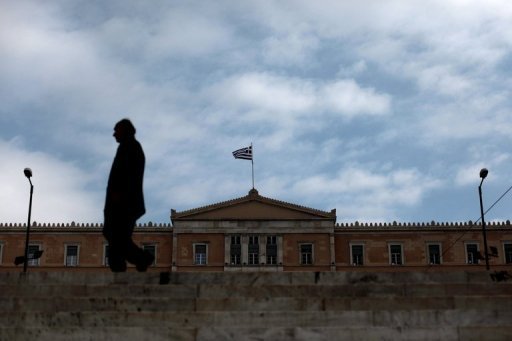 O Parlamento grego em Atenas