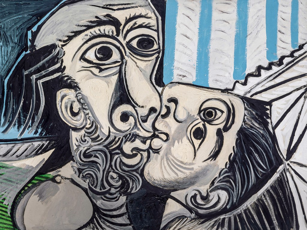 O Beijo, Pablo Picasso