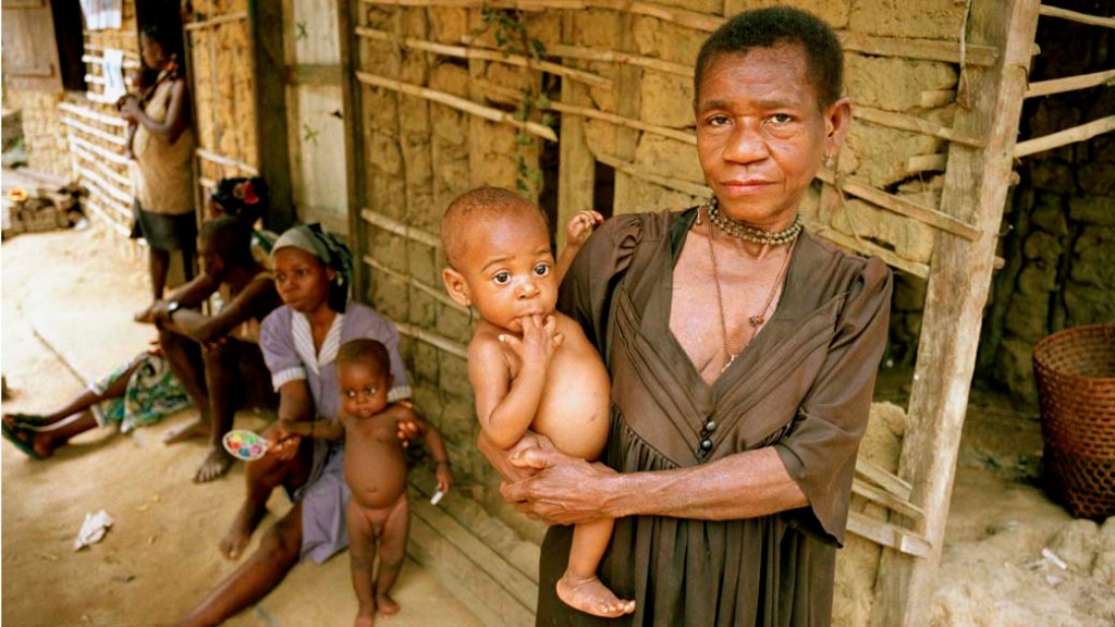 Família de Pigmeus em Camarões