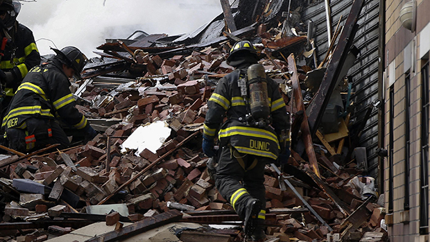 Dois prédios desabaram parcialmente em Nova York após uma explosão