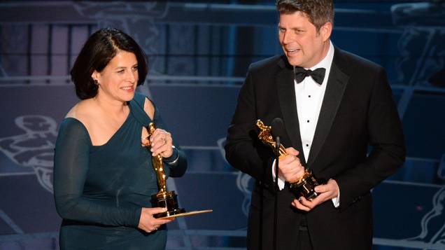Anna Pinnock e Adam Stockhausen vencem o Oscar de design de produção por O grande hotel Budapeste