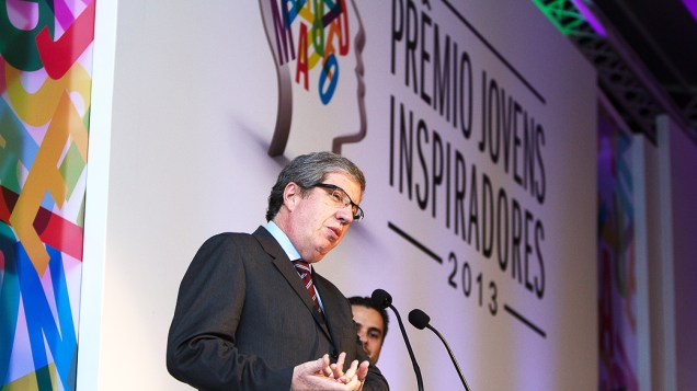 Presidente do Grupo Abril, Fabio Barbosa, fala durante o Prêmio Jovens Inspiradores 2013