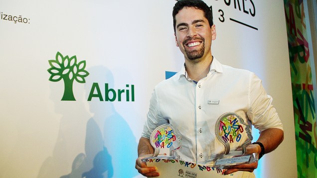 Bruno Santos foi um dos vencedores do Prêmio Jovens Inspiradores 2013