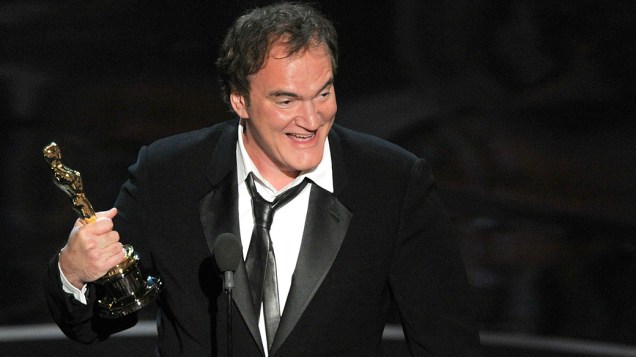 Quentin Tarantino recebe Oscar de Melhor Roteiro Adaptado