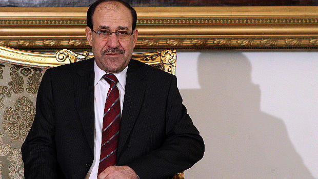 O primeiro-ministro do Iraque, Nouri al Maliki