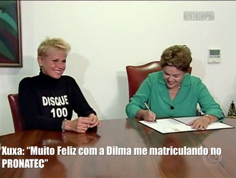 Xuxa participa do Pronatec