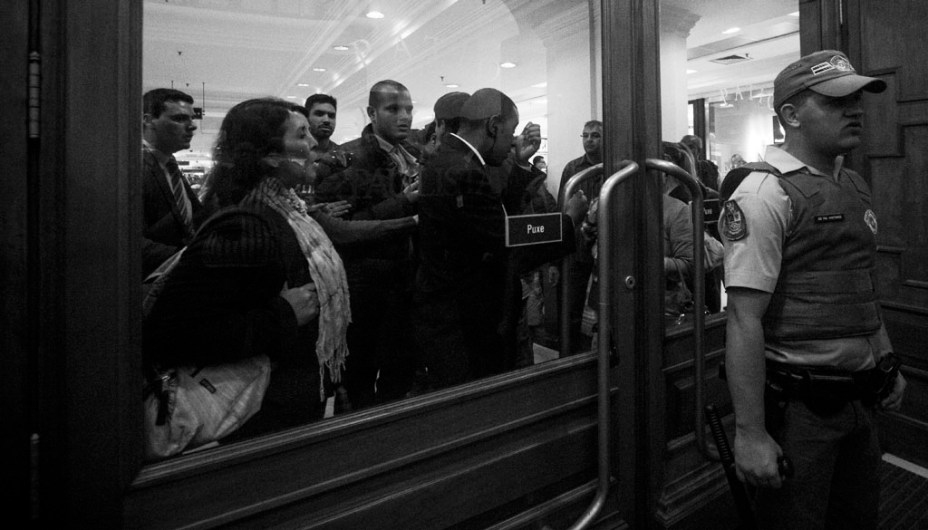 Manifestação contra o aumento de passagens em São Paulo. Protesto fechou a Avenida Paulista