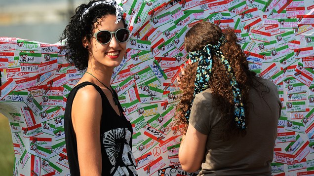 Público compareceu no segundo dia do festival Lollapalooza em São Paulo