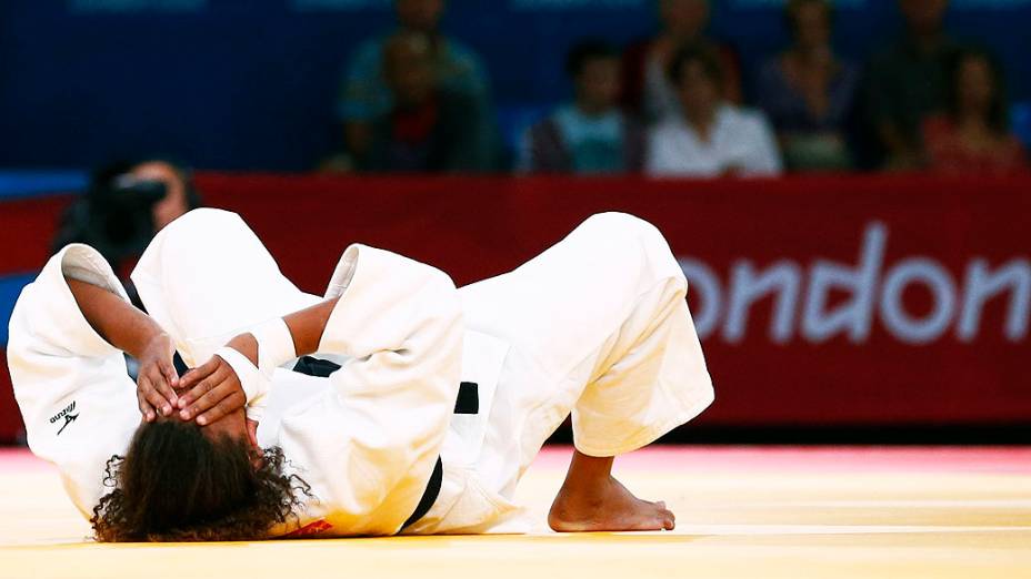A brasileira Rafaela Silva foi eliminada na sua segunda luta dos jogos olímpicos de Londres, em 30/07/2012