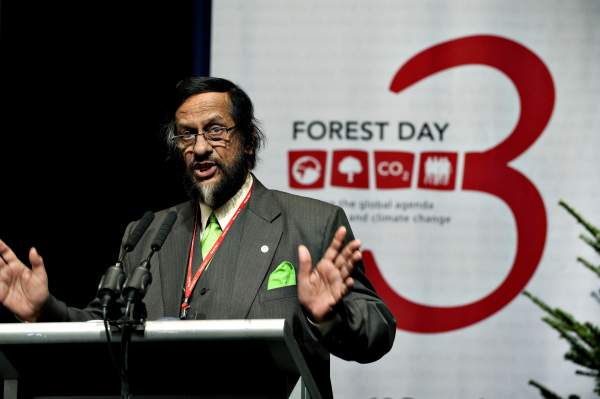 O presidente do IPCC, Rajendra Pachauri
