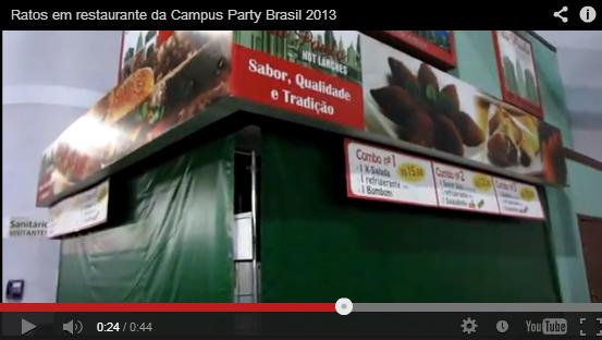 Ratos na Campus Party 2013