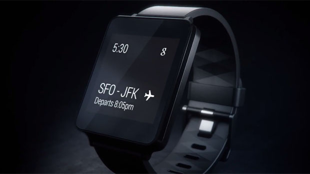 Relógio inteligente da LG, G Watch é um dos primeiros wearables com plataforma Android Wear