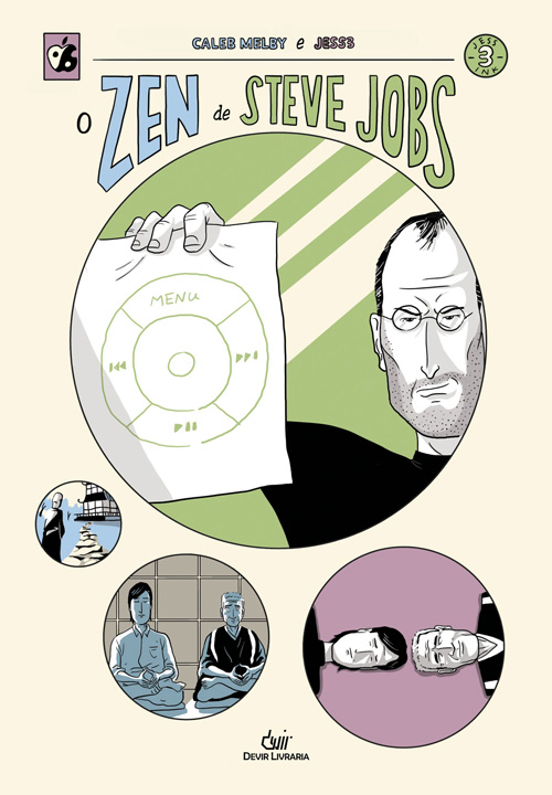 Reprodução da capa do HQ do Steve Jobs