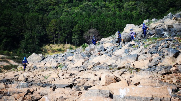 <p>Represa Jaguari, que faz parte do Sistema Cantareira, em Bragança Paulista, no interior de São Paulo</p>