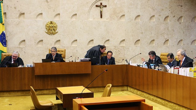STF retoma o julgamento do mensalão com voto do revisor, ministro Ricardo Lewandowski