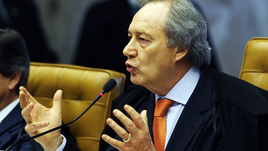 O ministro Ricardo Lewandowski, revisor do processo do mensalão no Supremo Tribunal Federal (STF)