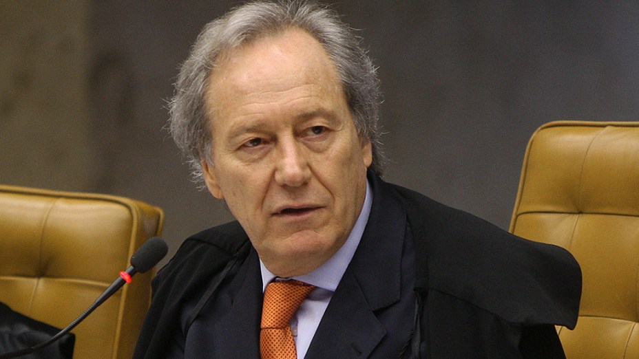 O ministro Ricardo Lewandowski, revisor do processo do mensalão no Supremo Tribunal Federal (STF)