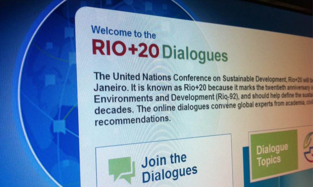 A nova rede social da ONU vai "funilar" as principais questões da Rio +20