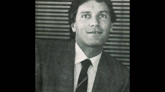 Nesta imagem de 1984, Roberto Justus tinha 29 anos e começava a se destacar no mundo dos negócios
