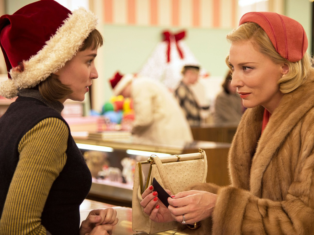 Rooney Mara e Cate Blanchett no filme ‘Carol’