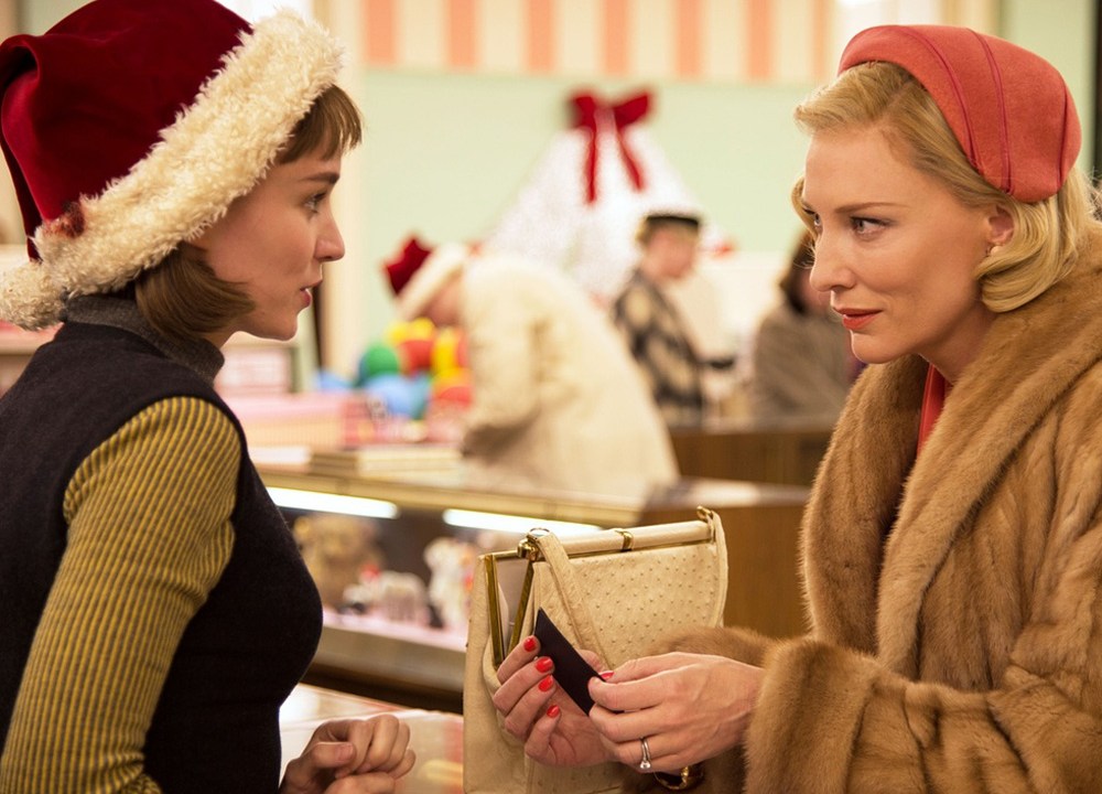 Rooney Mara e Cate Blanchett no filme ‘Carol’