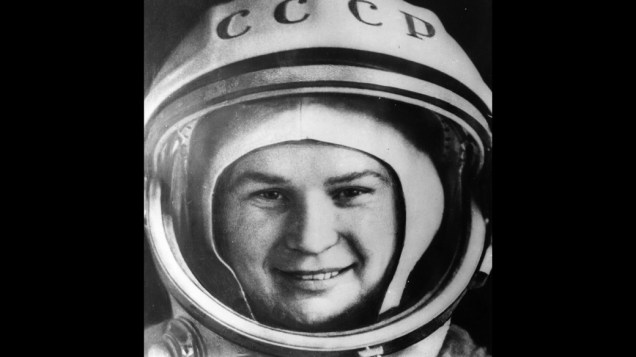 <p>Valentina Tereshkova  foi a primeira mulher a ir ao esapaço</p>