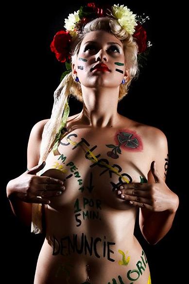 Sara Winter, a primeira brasileira a integrar o Femen