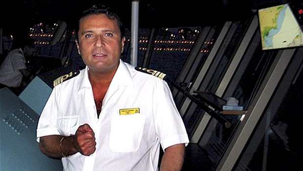 Foto não datada do comandante do Costa Concordia, Francesco Schettino
