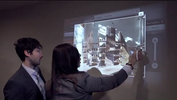 Screengrab: pacote inclui software desenvolvido pela Ubi e sensor de movimento da Microsft