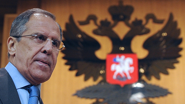 O chanceler russo, Sergei Lavrov
