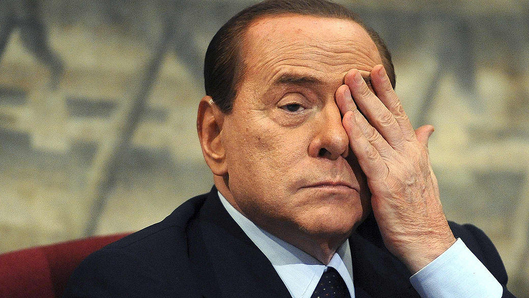 O ex-primeiro-ministro Silvio Berlusconi