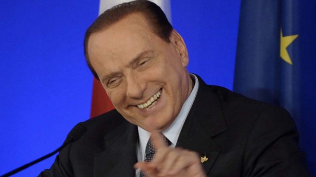 Silvio Berlusconi durante reunião do G20 em Cannes, França