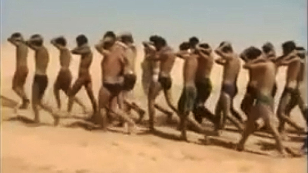 Soldados sírios foram capturados e executados por terroristas do Estado Islâmico (EI)