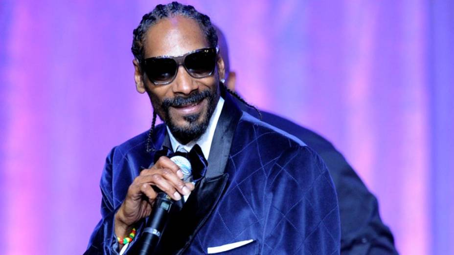 Snoop Dogg durante show em Los Angeles, em 2011