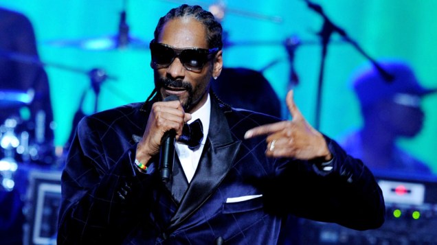 Snoop Dogg durante show em Los Angeles, em 2011