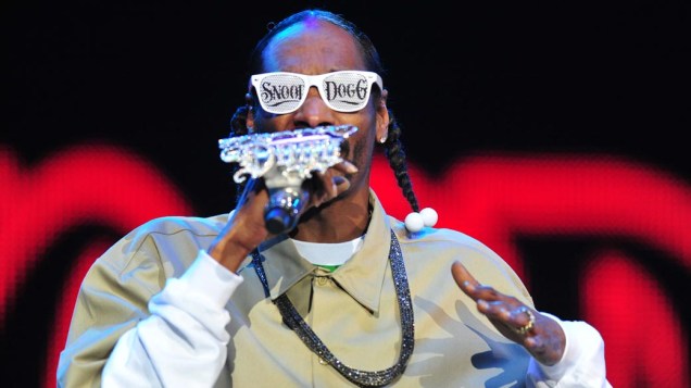 O rapper Snoop Dogg