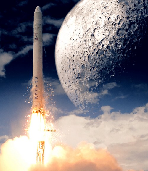 A Astrobotics Technology agendou a primeira viagem comercial a Lua realizada pela empresa americana SpaceX