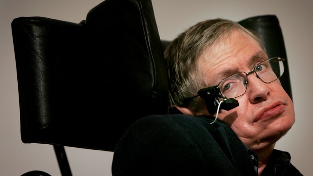 O físico teórico Stephen Hawking