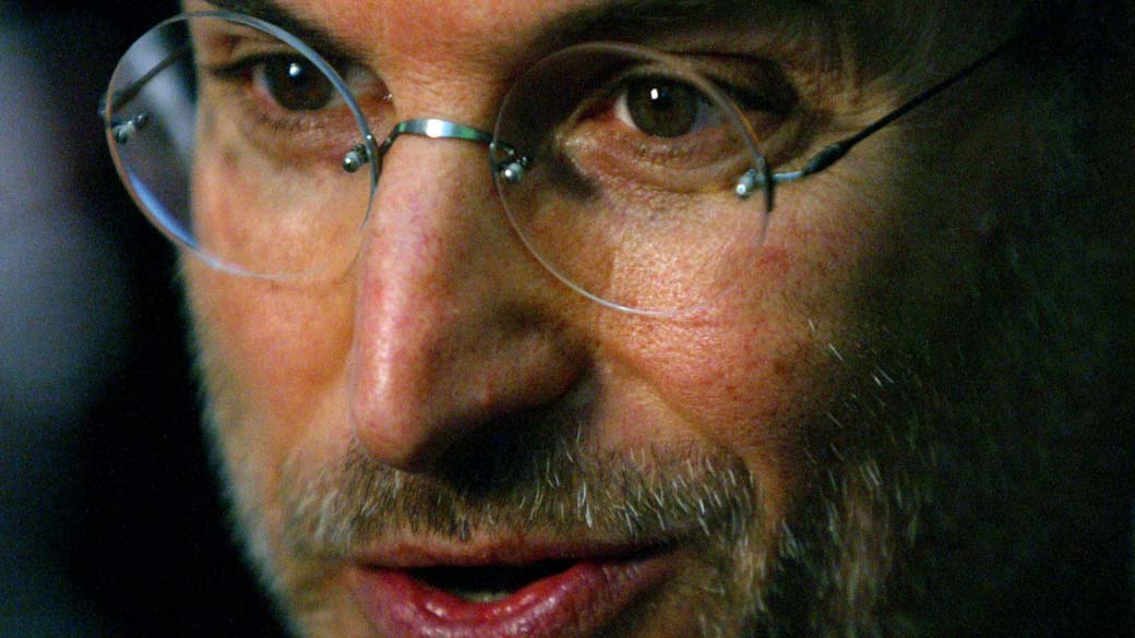 Steve Jobs em Londres em junho de 2004
